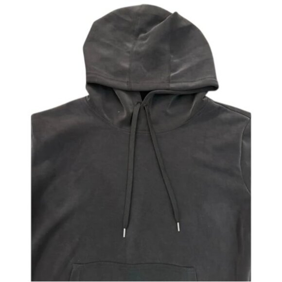 Lazypants charcoal premium luxe sueded double knit hoodie size XL - Picture 5 of 7